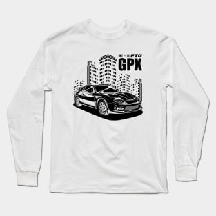 FTO GPX - Black Print Long Sleeve T-Shirt